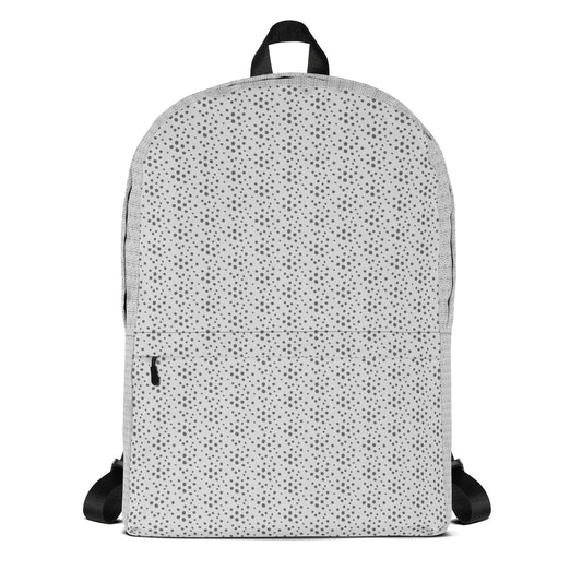 Dot grid adventure Backpack - LUDE fashion, streetwear, unique designs, custom apparel, gift ideas, trendy, eco-friendly, statement pieces, graphic tees, sustainable fashion, minimalist, pop culture, creative prints, bold designs, limited edition, casual wear, artistic, lifestyle