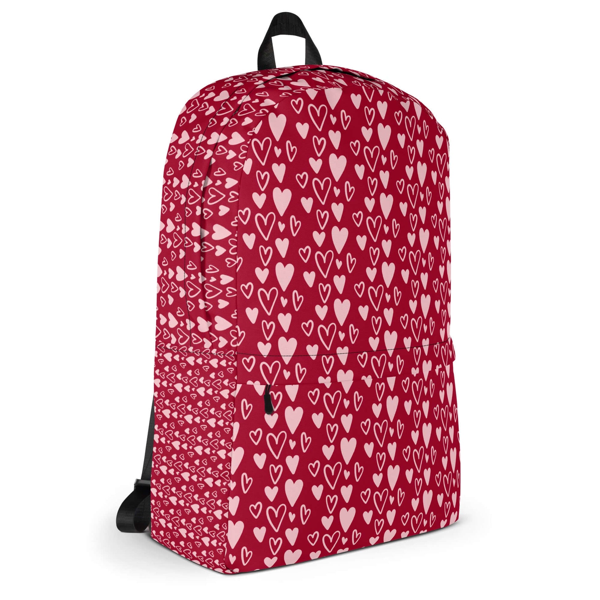 Love is in the air Backpack - LUDE fashion, streetwear, unique designs, custom apparel, gift ideas, trendy, eco-friendly, statement pieces, graphic tees, sustainable fashion, minimalist, pop culture, creative prints, bold designs, limited edition, casual wear, artistic, lifestyle