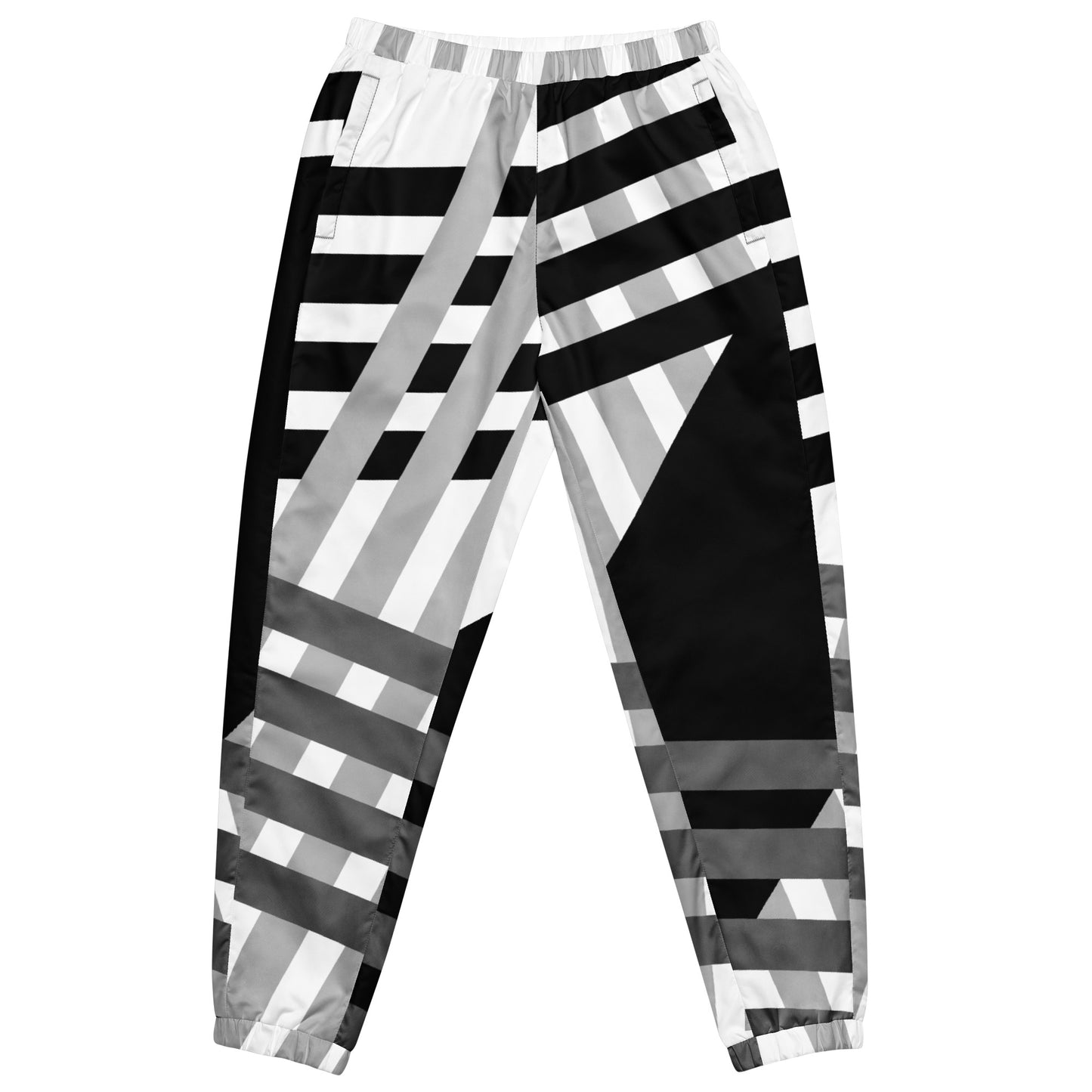 Stride stripes Unisex track pants - LUDE fashion, streetwear, unique designs, custom apparel, gift ideas, trendy, eco-friendly, statement pieces, graphic tees, sustainable fashion, minimalist, pop culture, creative prints, bold designs, limited edition, casual wear, artistic, lifestyle