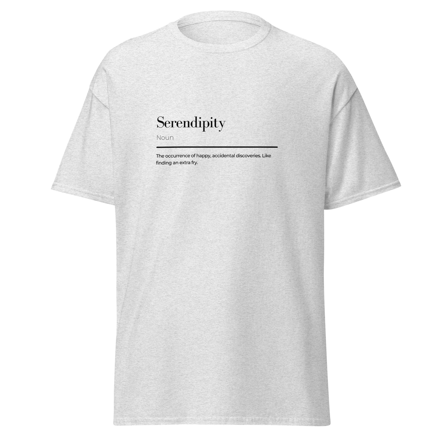 Serendipity wordplay Unisex classic tee 