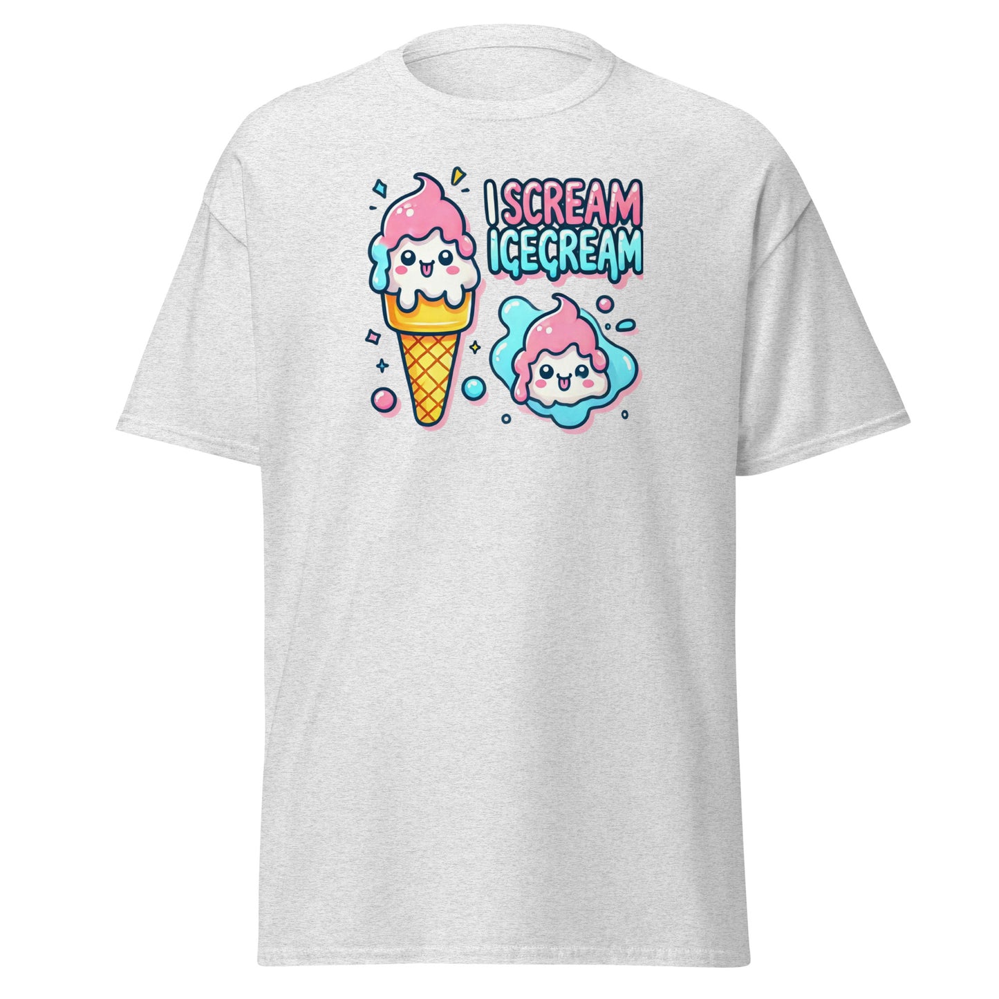 I scream ICE CREAM Unisex classic tee