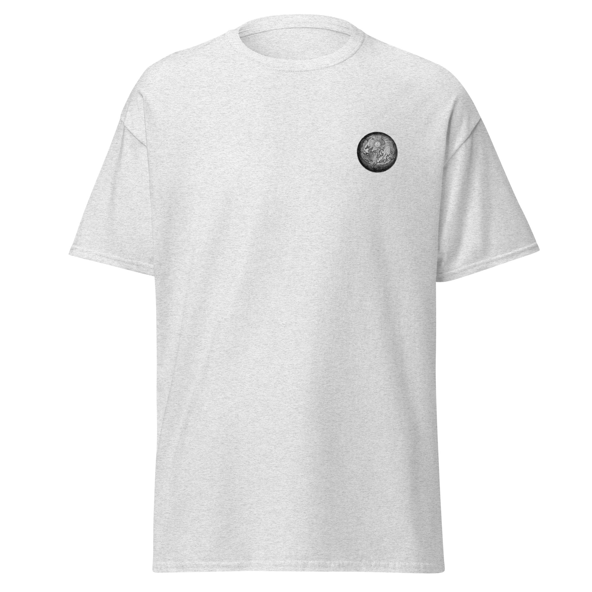 Unisex classic tee with unique graphic design, 100% cotton, perfect for stylish streetwear and sustainable fashion enthusiasts