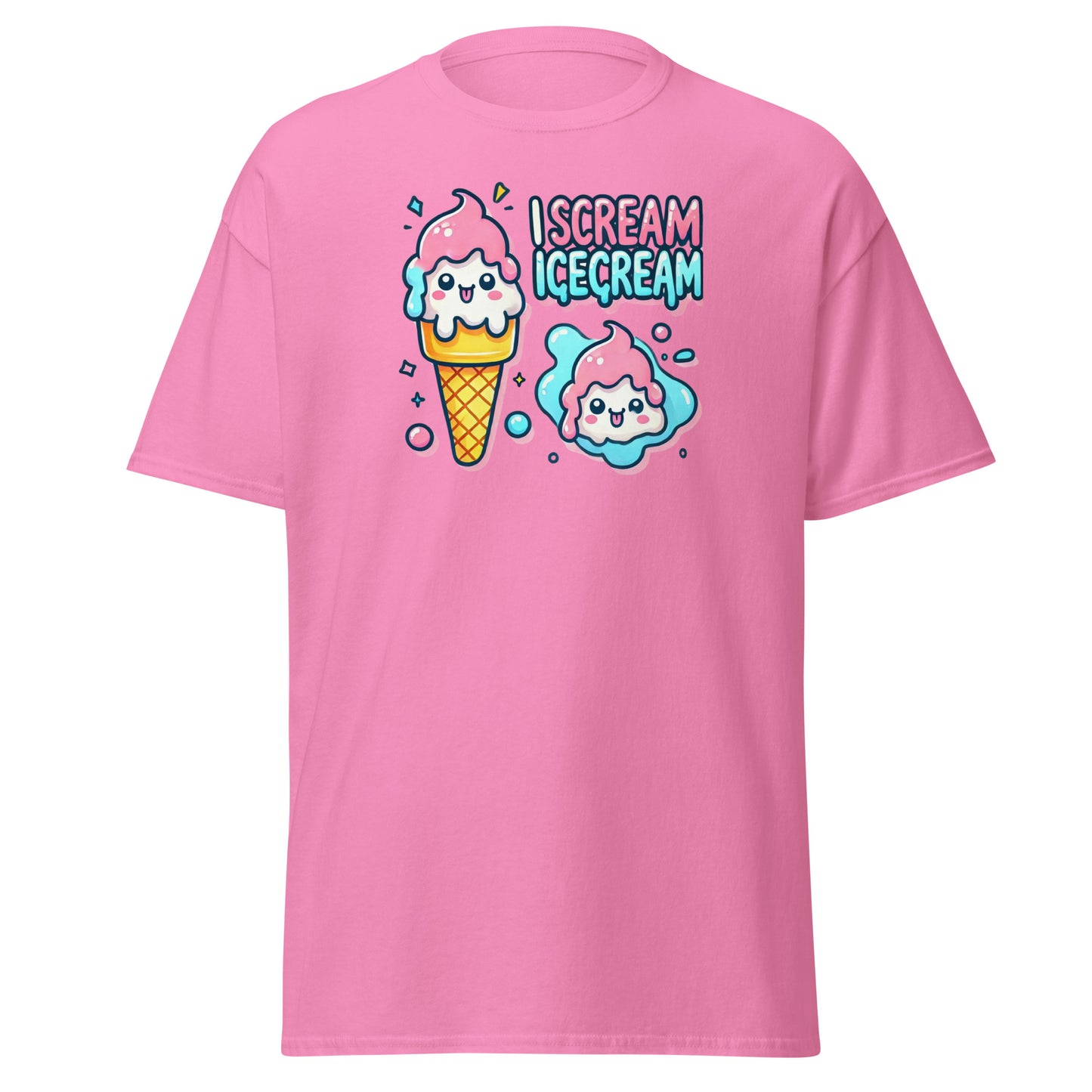 I scream ICE CREAM Unisex classic tee