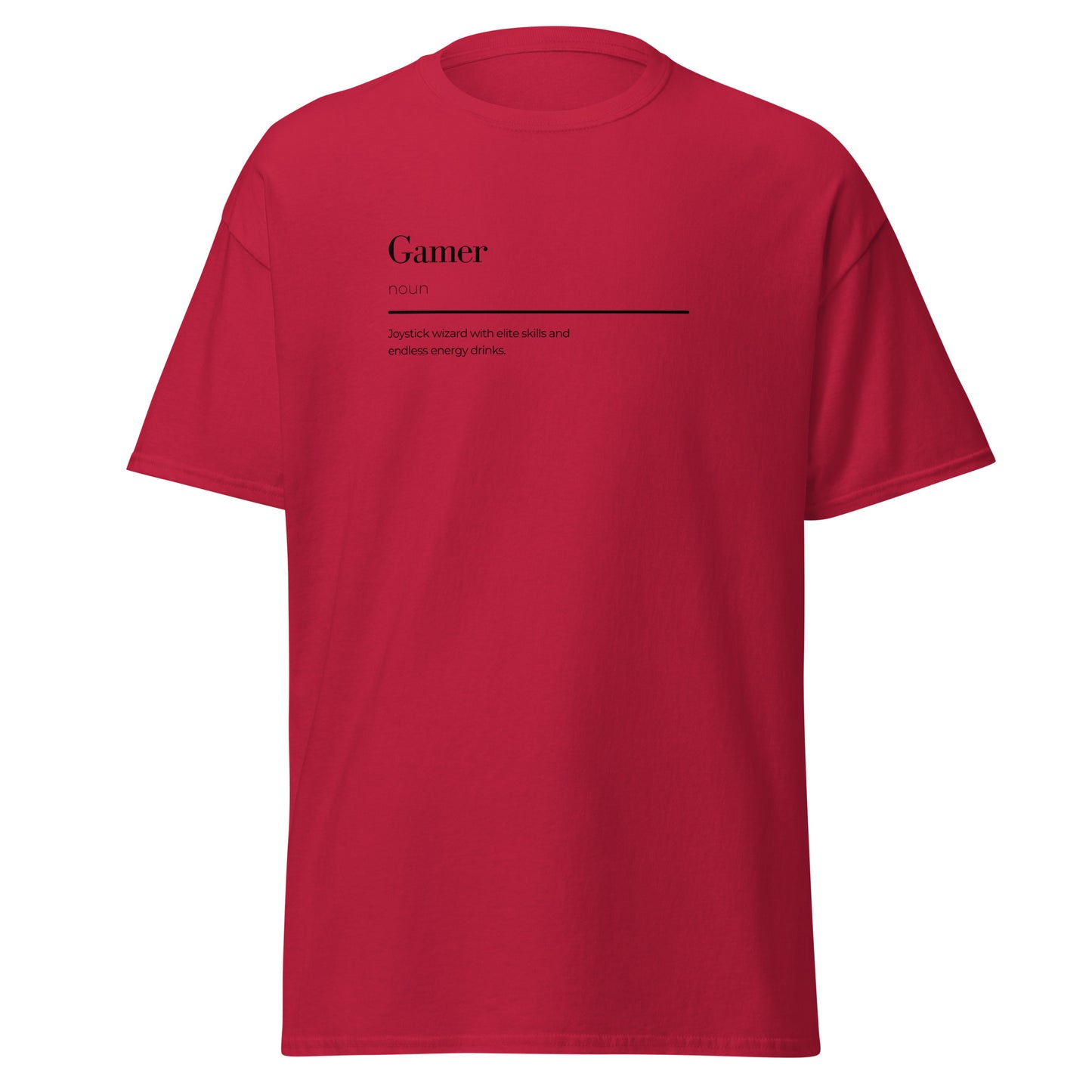 Gamer wordplay Unisex classic tee - LUDE fashion, streetwear, unique designs, custom apparel, gift ideas, trendy, eco-friendly, statement pieces, graphic tees, sustainable fashion, minimalist, pop culture, creative prints, bold designs, limited edition, casual wear, artistic, lifestyle