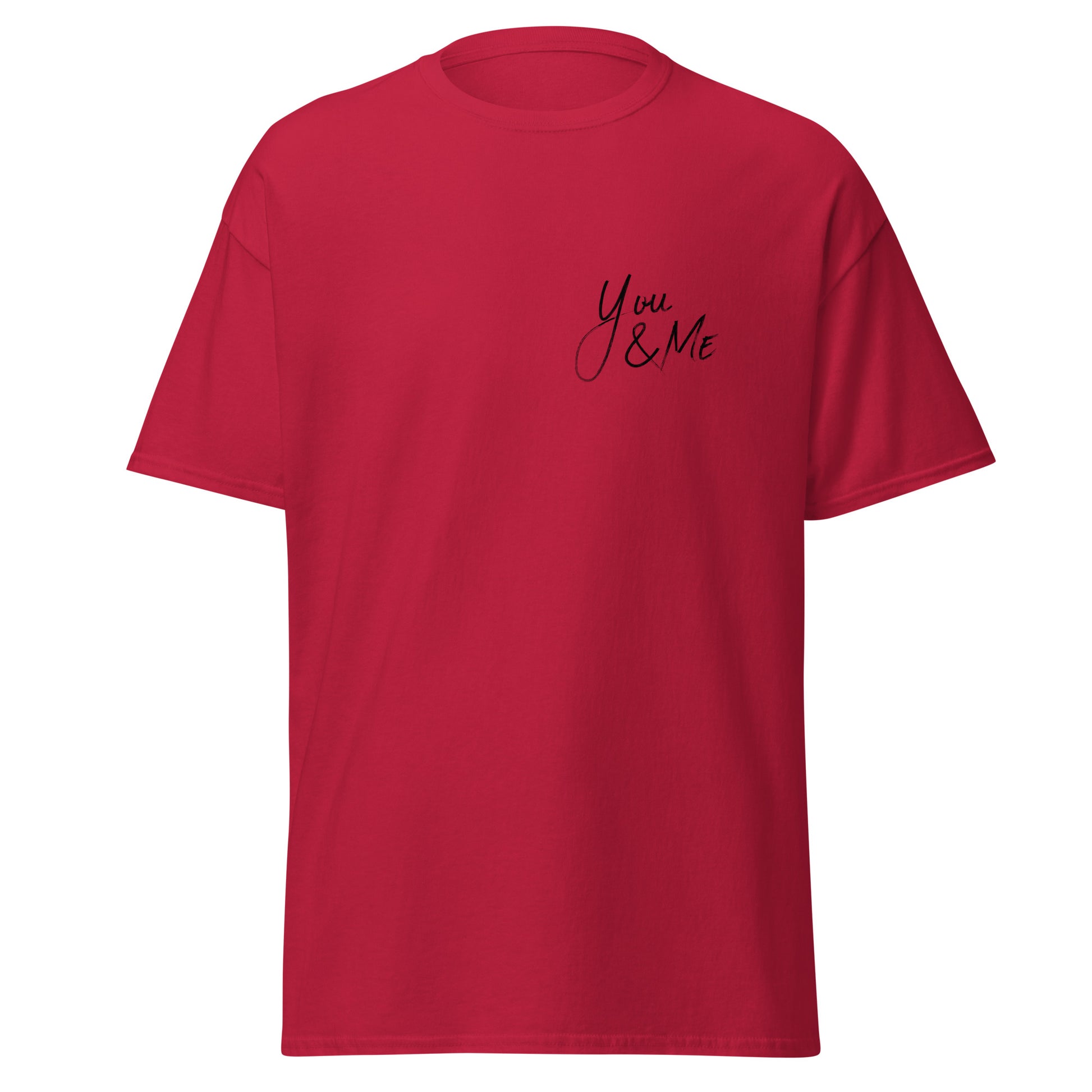 You an me Unisex classic tee - LUDE fashion, streetwear, unique designs, custom apparel, gift ideas, trendy, eco-friendly, statement pieces, graphic tees, sustainable fashion, minimalist, pop culture, creative prints, bold designs, limited edition, casual wear, artistic, lifestyle