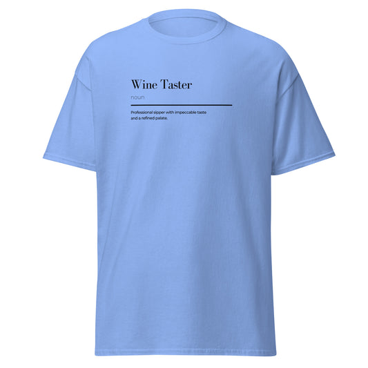 Wine Taster wordplay Unisex classic tee - LUDE fashion, streetwear, unique designs, custom apparel, gift ideas, trendy, eco-friendly, statement pieces, graphic tees, sustainable fashion, minimalist, pop culture, creative prints, bold designs, limited edition, casual wear, artistic, lifestyle