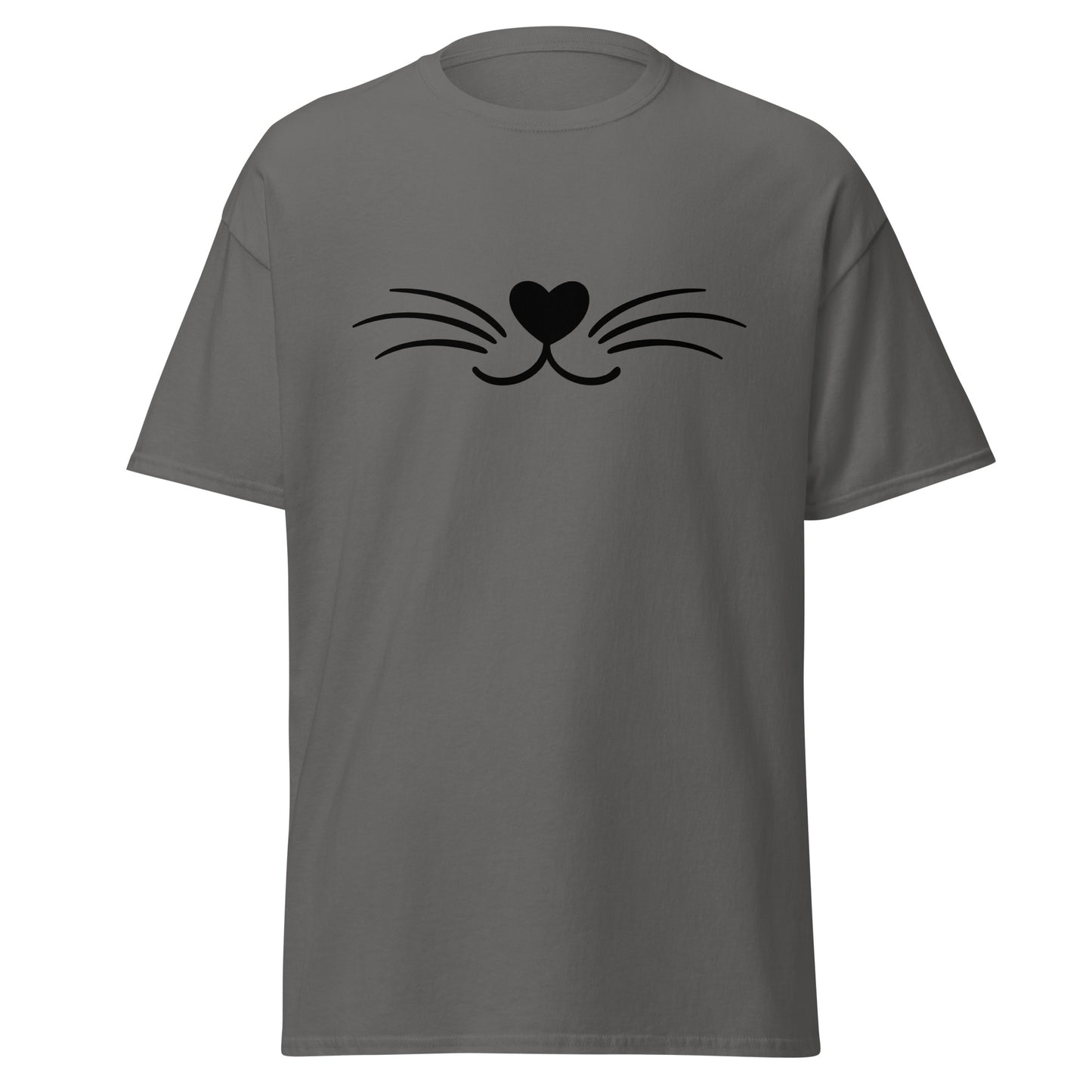 Whisker wonders Unisex classic tee - LUDE fashion, streetwear, unique designs, custom apparel, gift ideas, trendy, eco-friendly, statement pieces, graphic tees, sustainable fashion, minimalist, pop culture, creative prints, bold designs, limited edition, casual wear, artistic, lifestyle