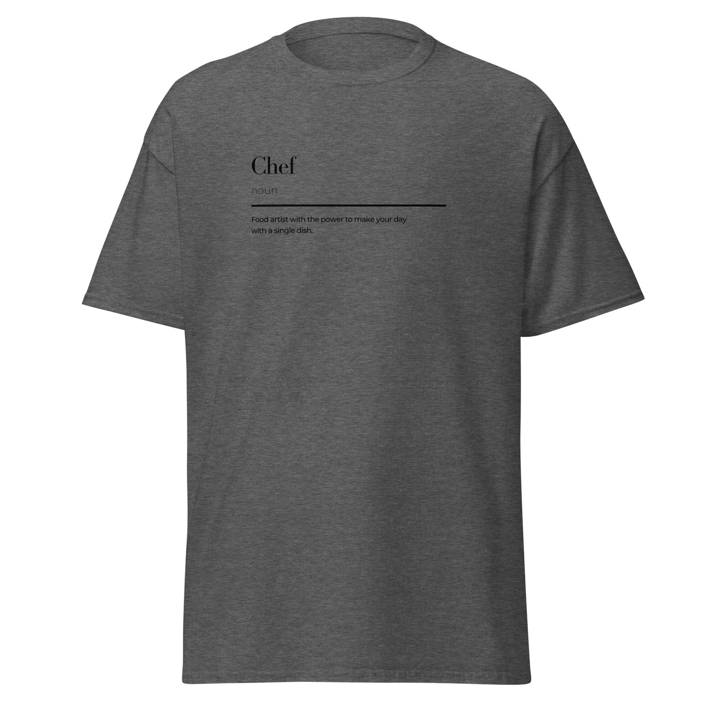 Chef wordplay Unisex classic tee - LUDE fashion, streetwear, unique designs, custom apparel, gift ideas, trendy, eco-friendly, statement pieces, graphic tees, sustainable fashion, minimalist, pop culture, creative prints, bold designs, limited edition, casual wear, artistic, lifestyle