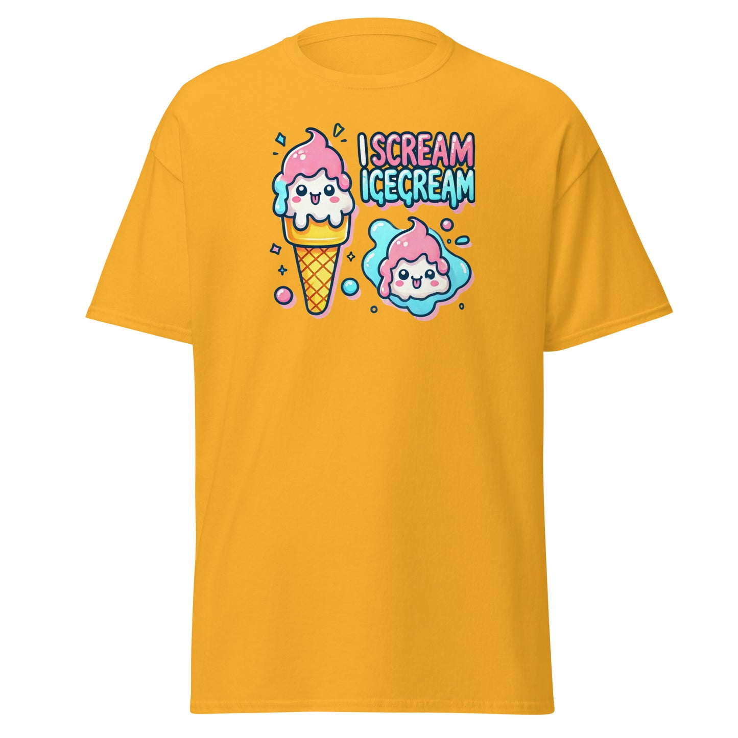 I scream ICE CREAM Unisex classic tee