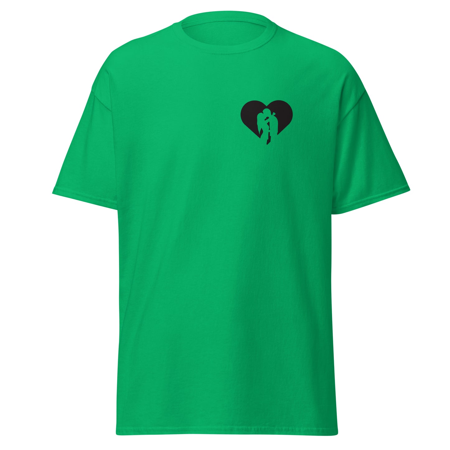 Embrace of love Unisex classic tee - LUDE fashion, streetwear, unique designs, custom apparel, gift ideas, trendy, eco-friendly, statement pieces, graphic tees, sustainable fashion, minimalist, pop culture, creative prints, bold designs, limited edition, casual wear, artistic, lifestyle