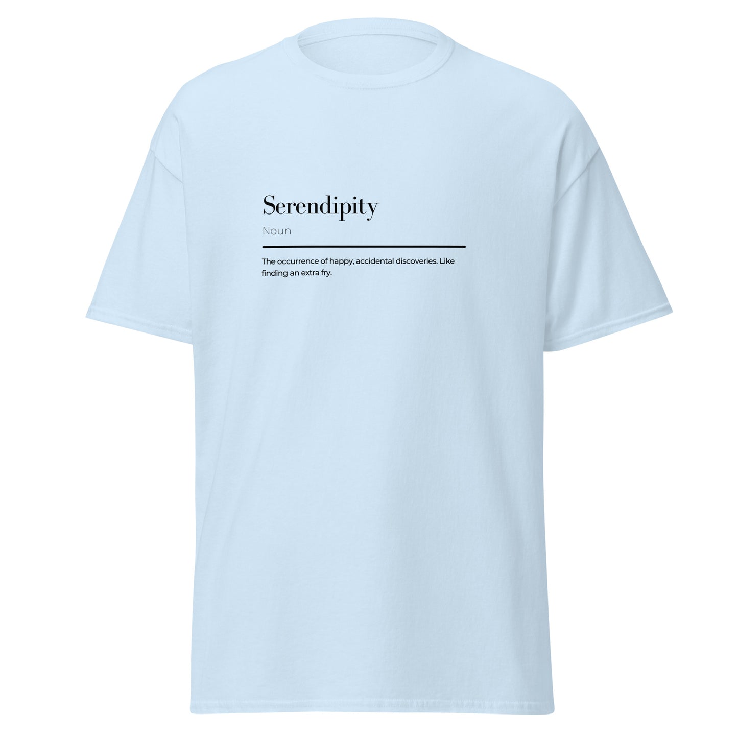 Serendipity wordplay Unisex classic tee 