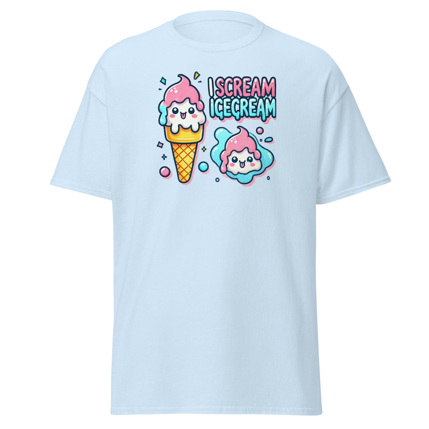 I scream ICE CREAM Unisex classic tee