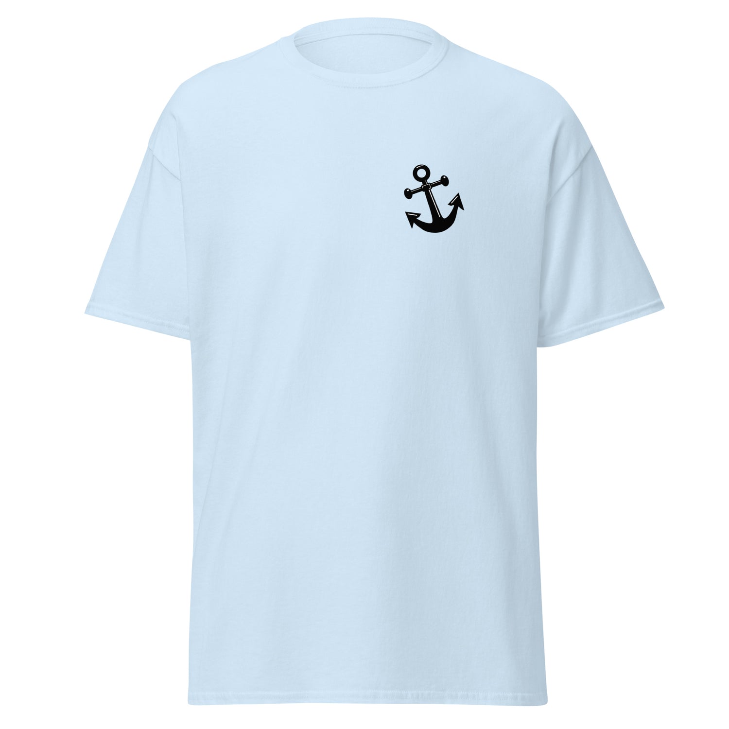 Anchored in style Unisex classic tee - LUDE fashion, streetwear, unique designs, custom apparel, gift ideas, trendy, eco-friendly, statement pieces, graphic tees, sustainable fashion, minimalist, pop culture, creative prints, bold designs, limited edition, casual wear, artistic, lifestyle