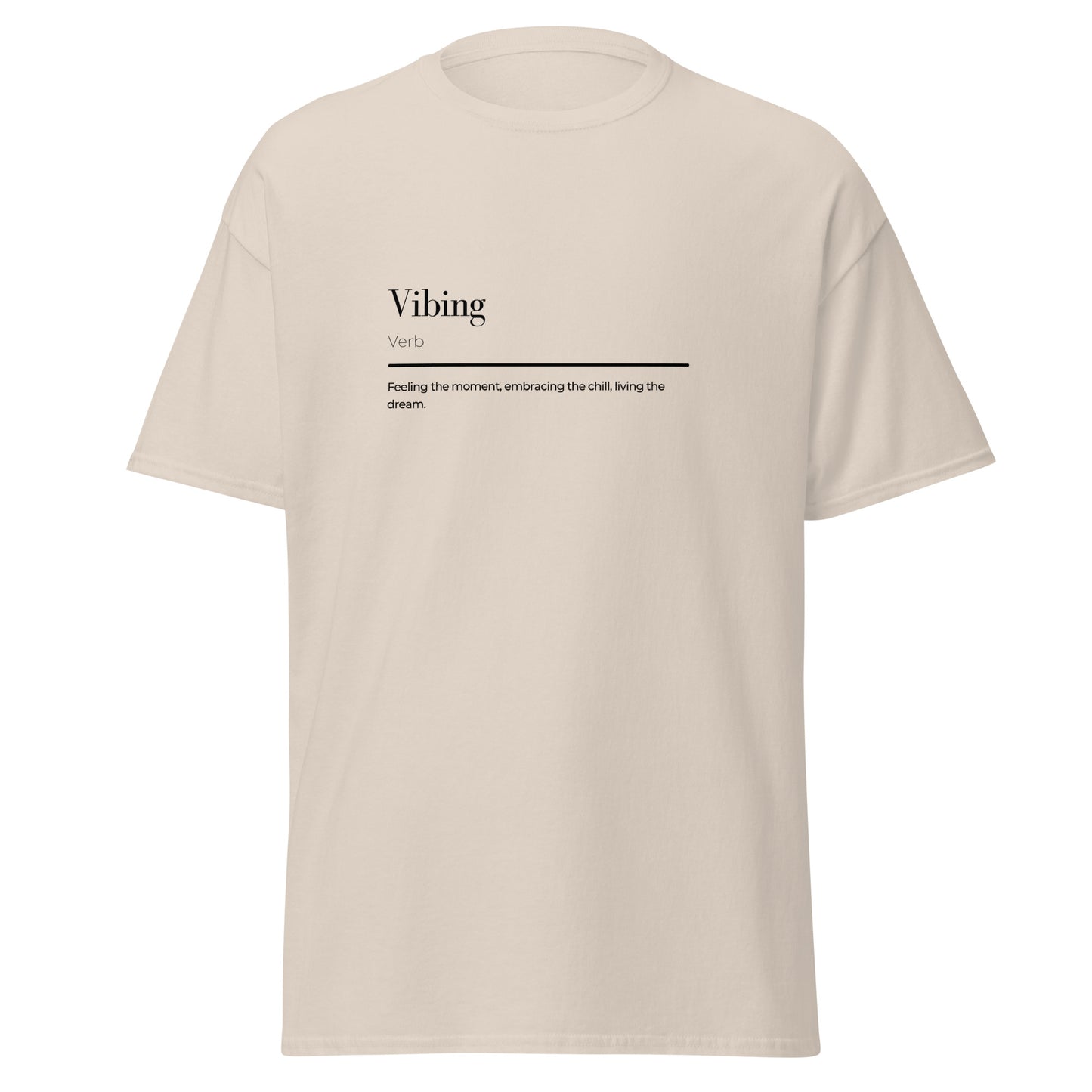 Vibing wordplay Unisex classic tee 