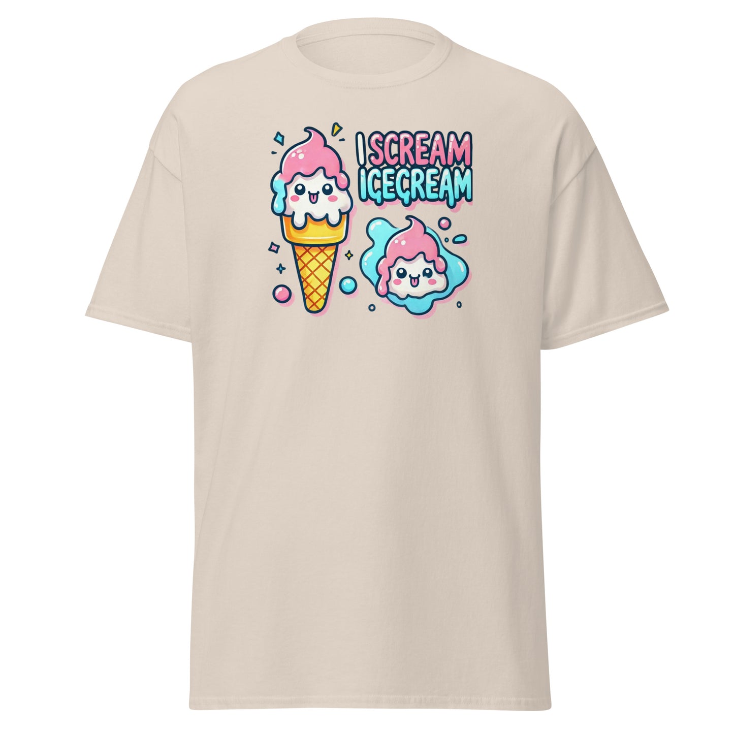 I scream ICE CREAM Unisex classic tee