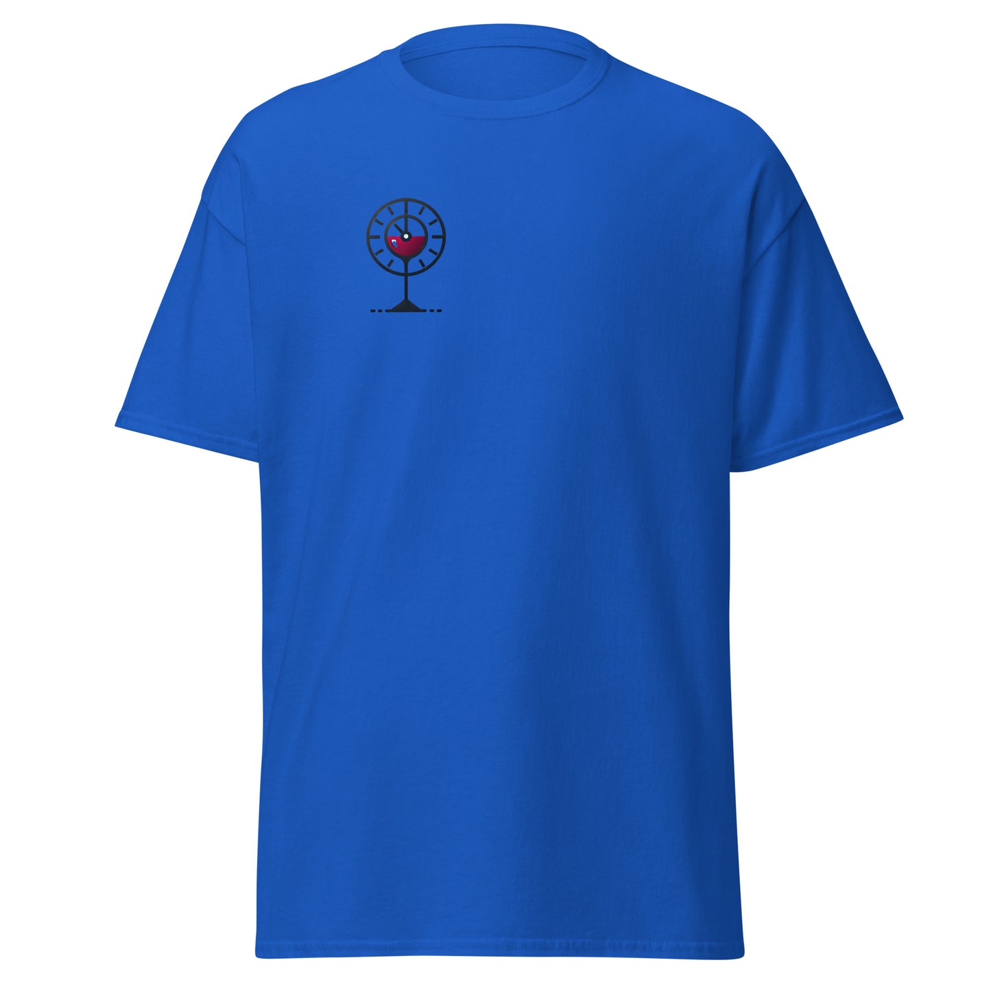 Wine o’clock Unisex classic tee - LUDE fashion, streetwear, unique designs, custom apparel, gift ideas, trendy, eco-friendly, statement pieces, graphic tees, sustainable fashion, minimalist, pop culture, creative prints, bold designs, limited edition, casual wear, artistic, lifestyle