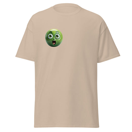 Surprised Reaction Emoji Unisex classic tee - LUDE fashion, streetwear, unique designs, custom apparel, gift ideas, trendy, eco-friendly, statement pieces, graphic tees, sustainable fashion, minimalist, pop culture, creative prints, bold designs, limited edition, casual wear, artistic, lifestyle