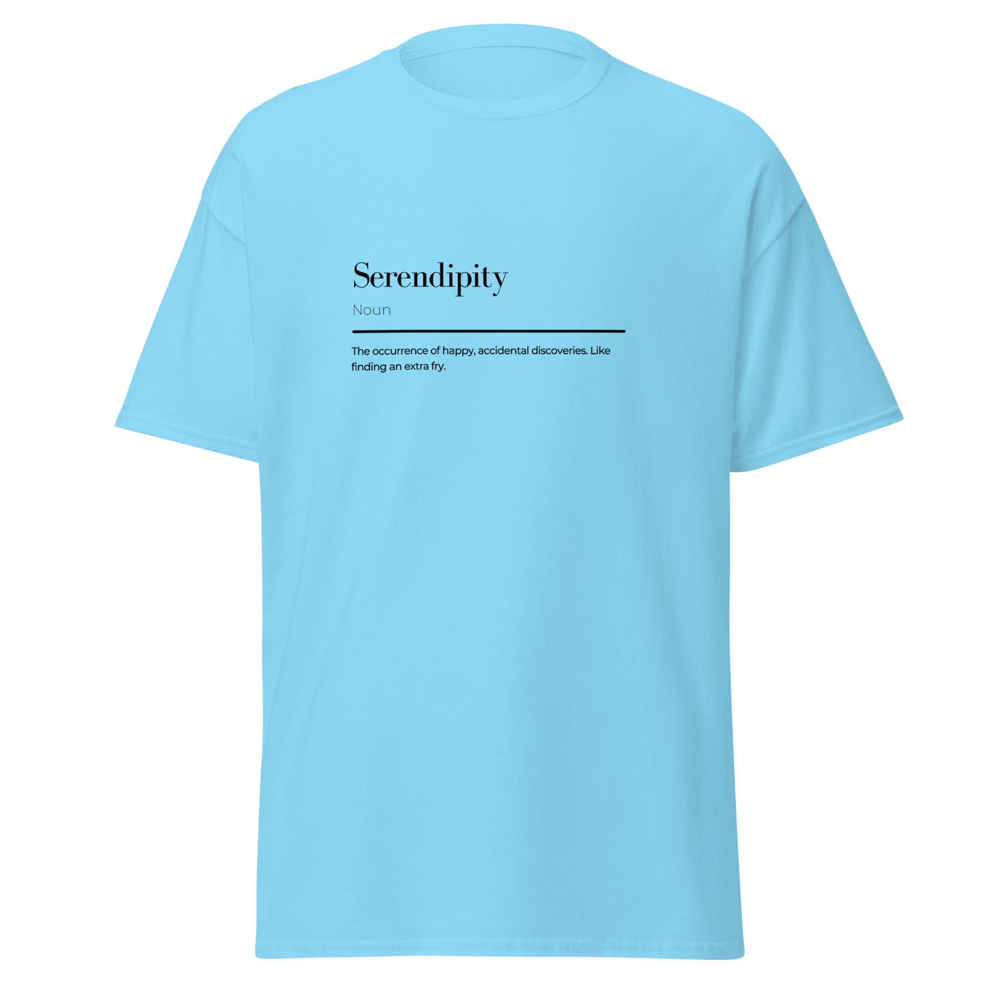 Serendipity wordplay Unisex classic tee 