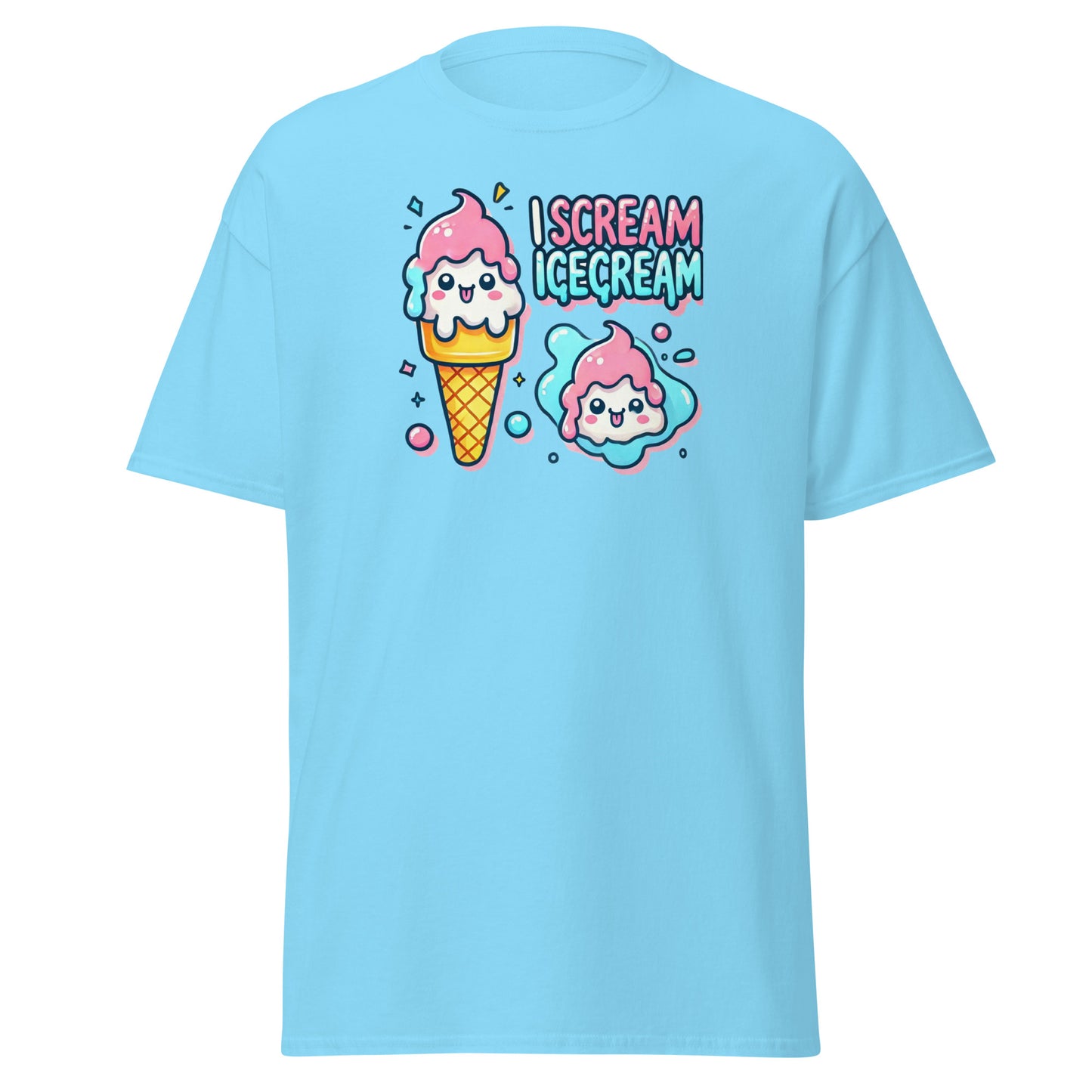 I scream ICE CREAM Unisex classic tee