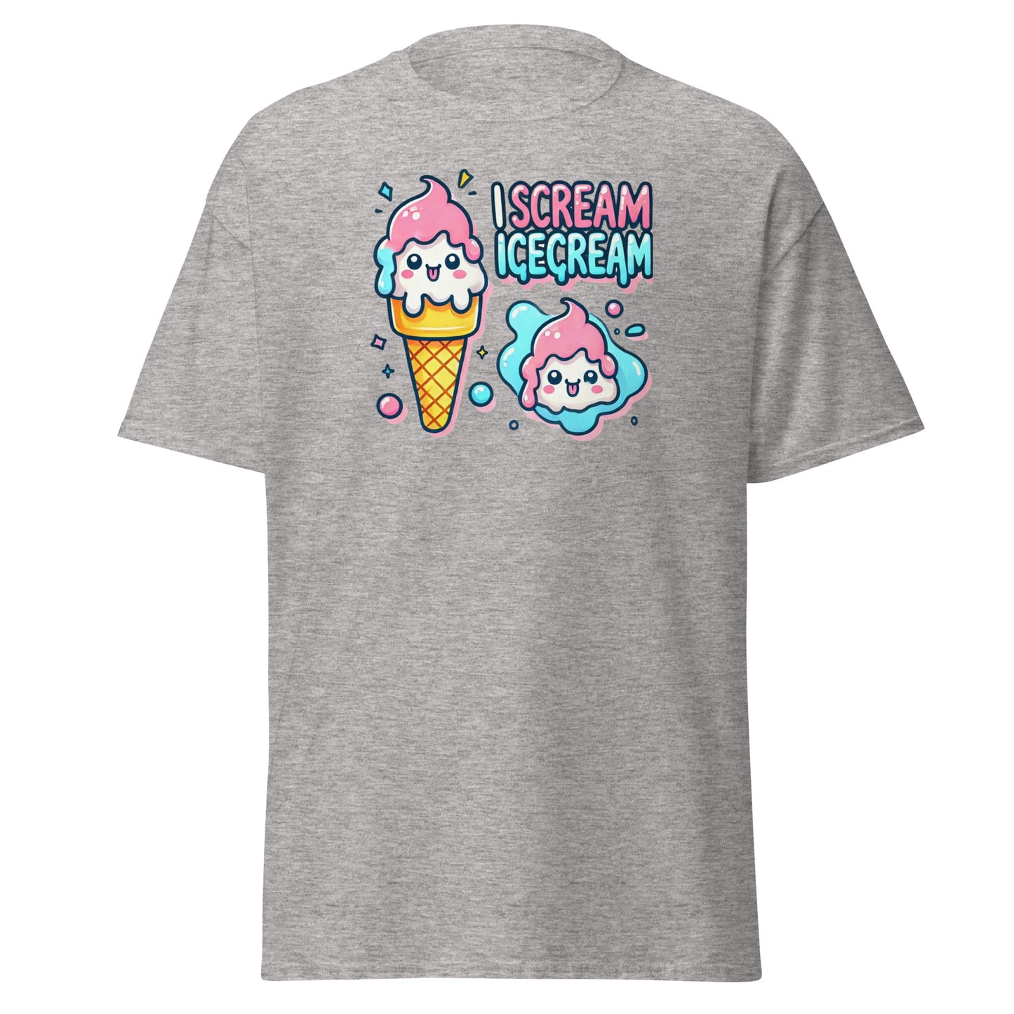 I scream ICE CREAM Unisex classic tee