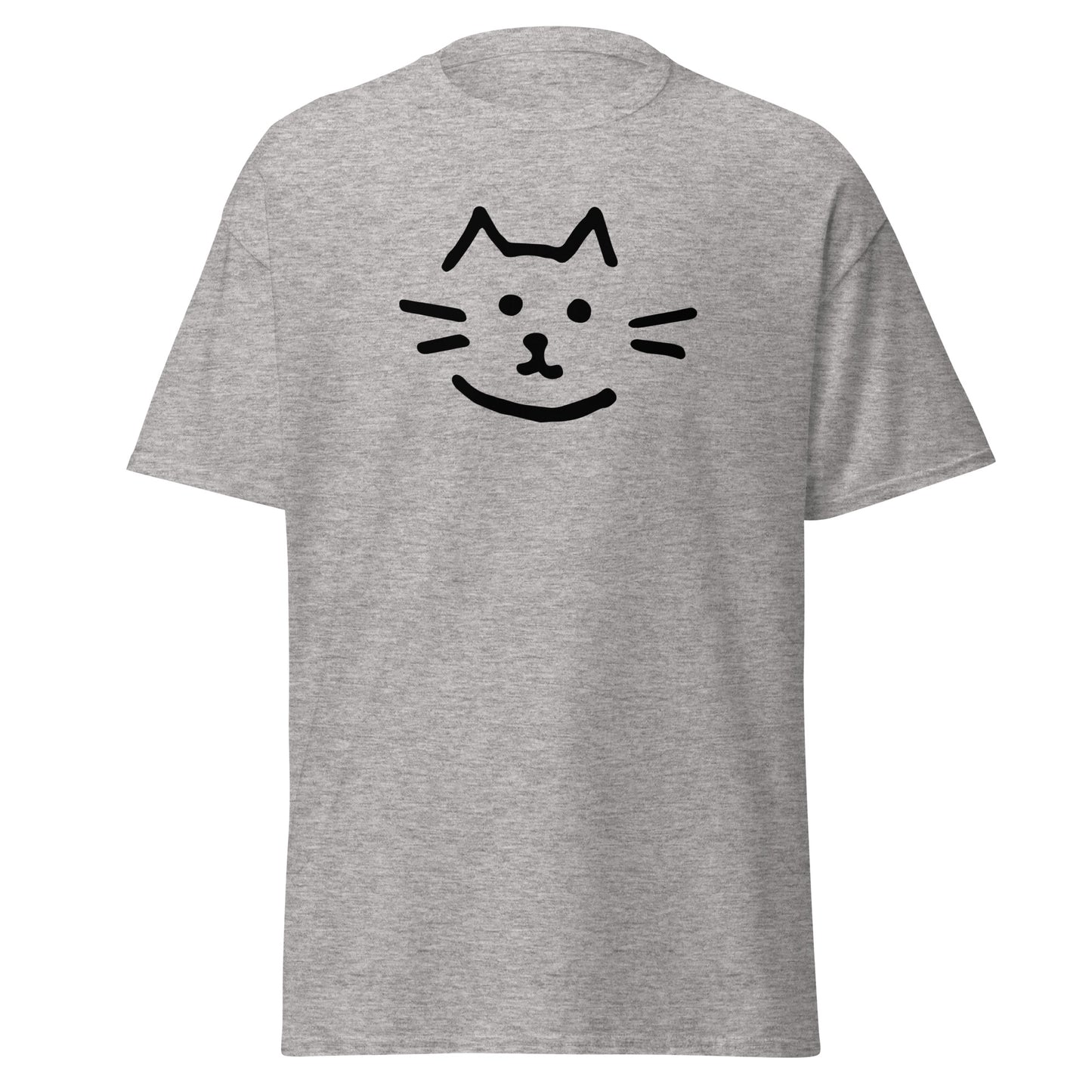 Stare Master Cat Unisex classic tee - LUDE fashion, streetwear, unique designs, custom apparel, gift ideas, trendy, eco-friendly, statement pieces, graphic tees, sustainable fashion, minimalist, pop culture, creative prints, bold designs, limited edition, casual wear, artistic, lifestyle