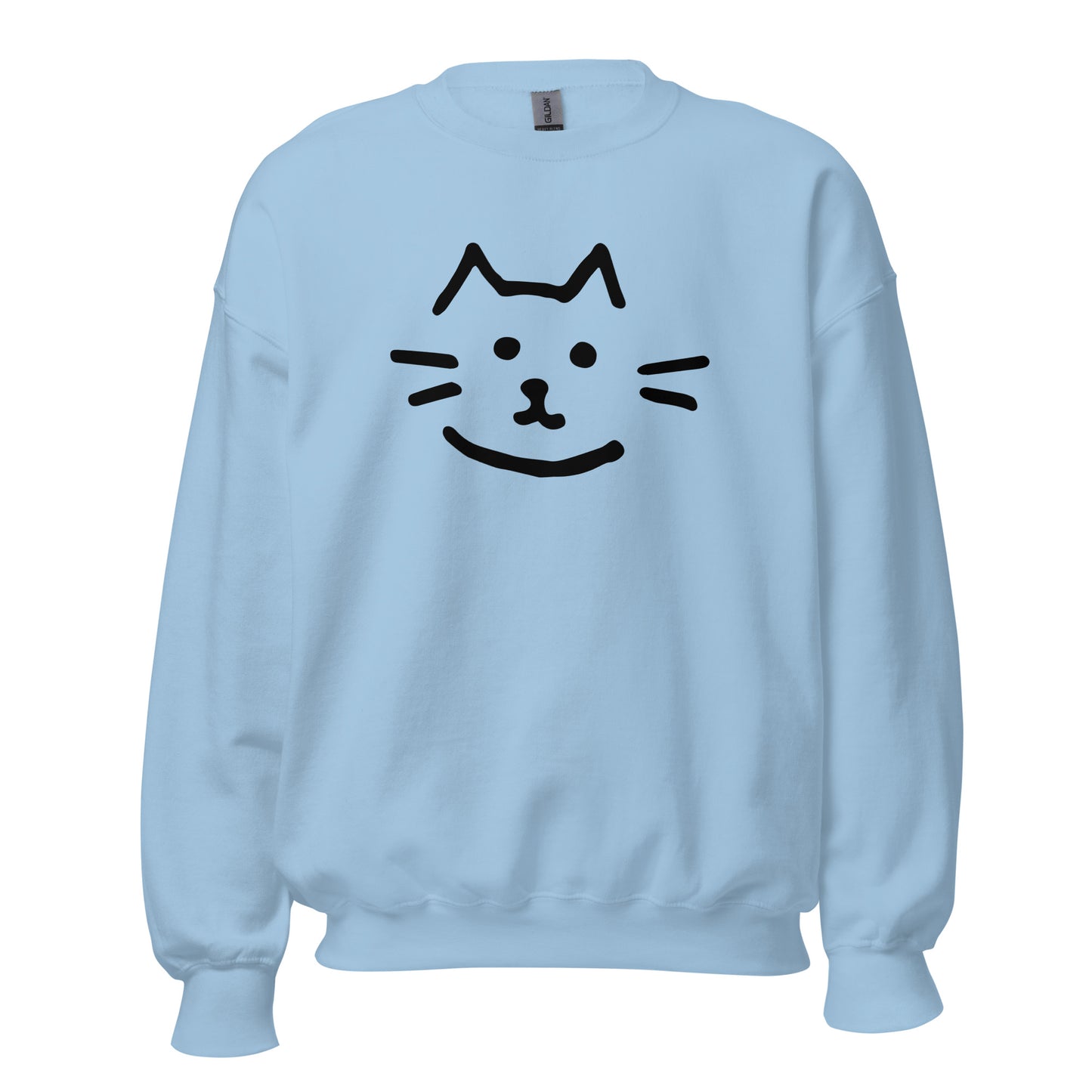 Pawsitively purrrfect Unisex Sweatshirt - LUDE fashion, streetwear, unique designs, custom apparel, gift ideas, trendy, eco-friendly, statement pieces, graphic tees, sustainable fashion, minimalist, pop culture, creative prints, bold designs, limited edition, casual wear, artistic, lifestyle