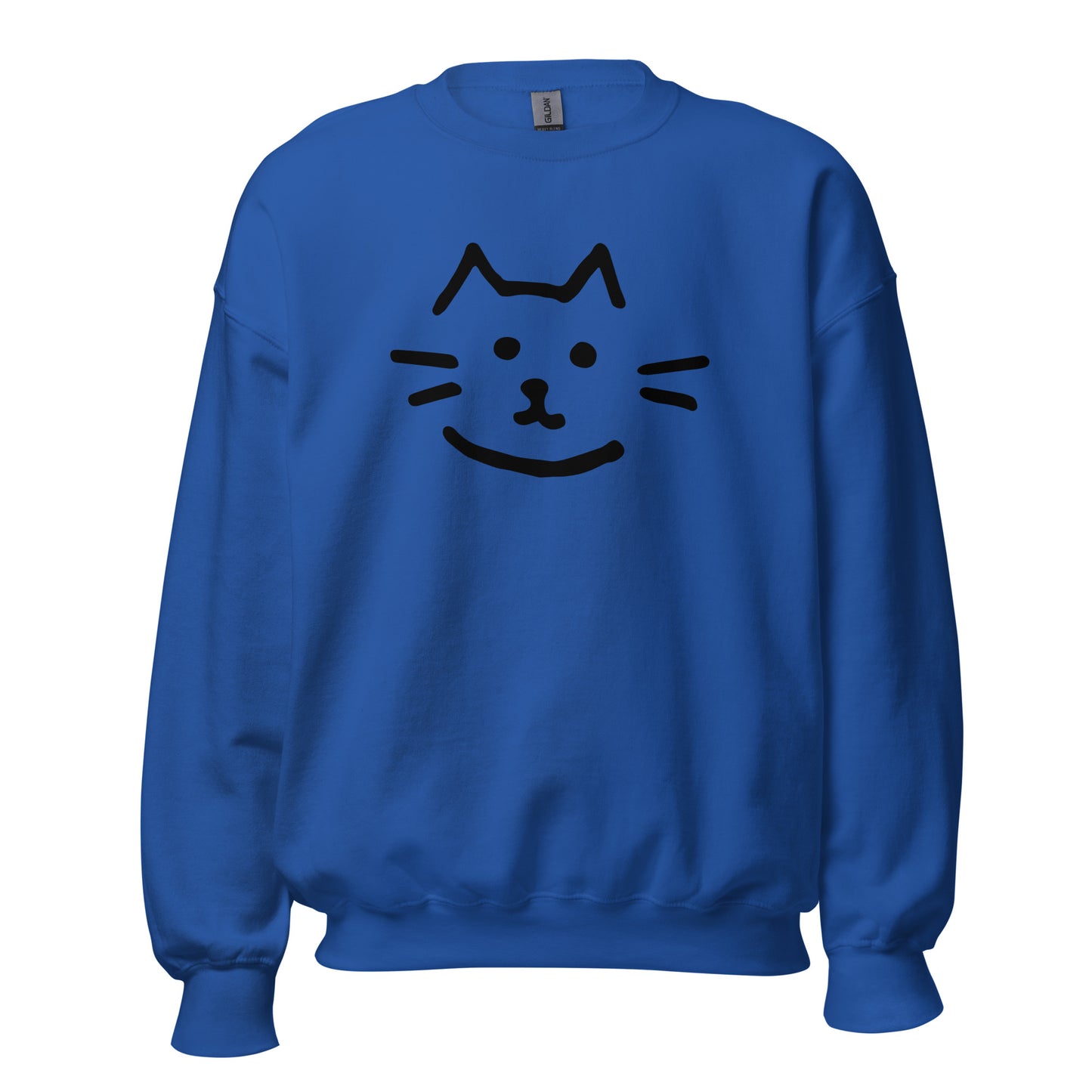 Pawsitively purrrfect Unisex Sweatshirt - LUDE fashion, streetwear, unique designs, custom apparel, gift ideas, trendy, eco-friendly, statement pieces, graphic tees, sustainable fashion, minimalist, pop culture, creative prints, bold designs, limited edition, casual wear, artistic, lifestyle