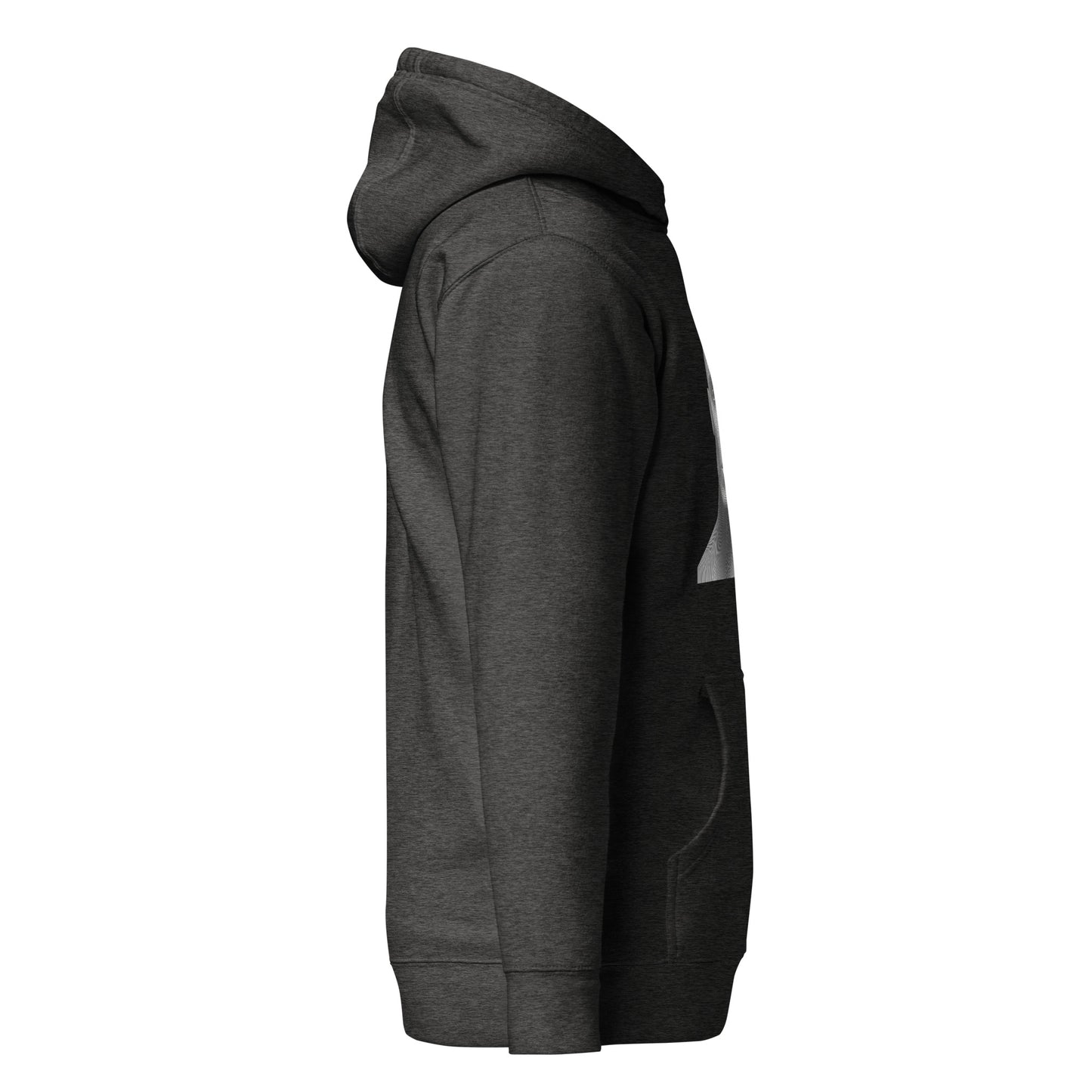 Digital Mind Unisex Hoodie, eco-friendly streetwear with unique design, perfect for fashion-forward, sustainable lifestyle.