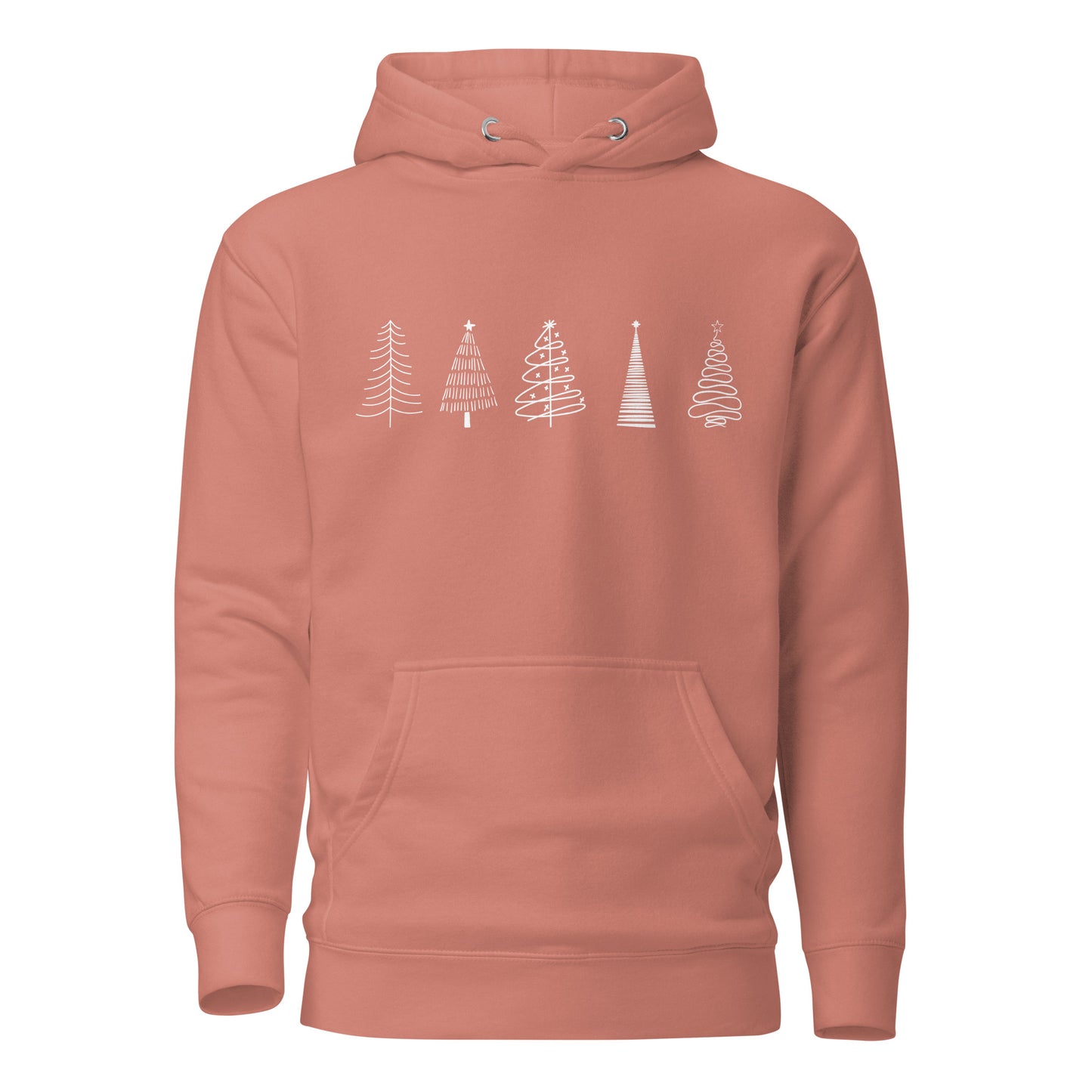 Christmas trees bundle Unisex Hoodie