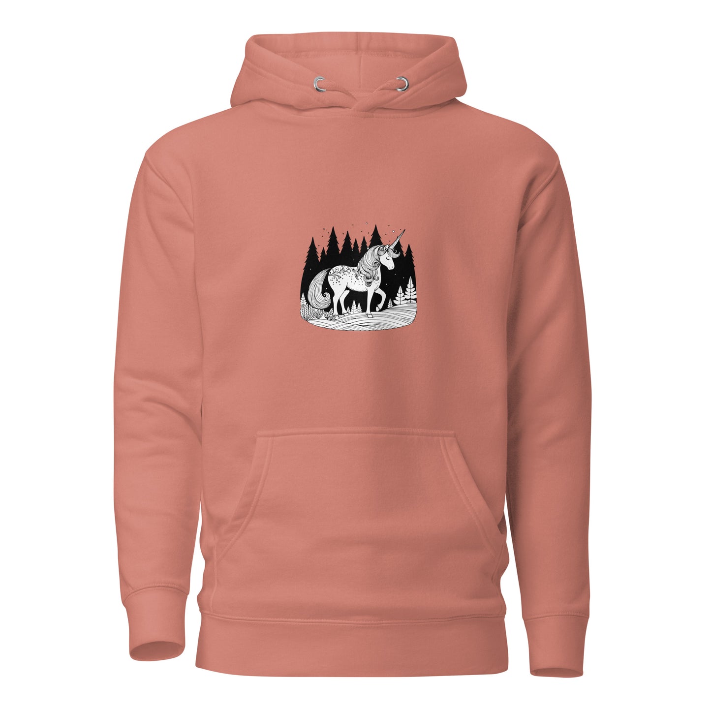 Magical unicorn dream Unisex Hoodie - LUDE fashion, streetwear, unique designs, custom apparel, gift ideas, trendy, eco-friendly, statement pieces, graphic tees, sustainable fashion, minimalist, pop culture, creative prints, bold designs, limited edition, casual wear, artistic, lifestyle