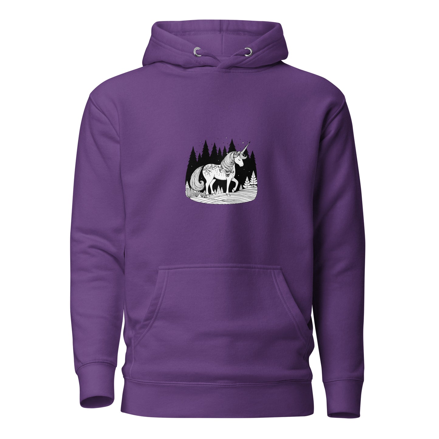 Magical unicorn dream Unisex Hoodie - LUDE fashion, streetwear, unique designs, custom apparel, gift ideas, trendy, eco-friendly, statement pieces, graphic tees, sustainable fashion, minimalist, pop culture, creative prints, bold designs, limited edition, casual wear, artistic, lifestyle