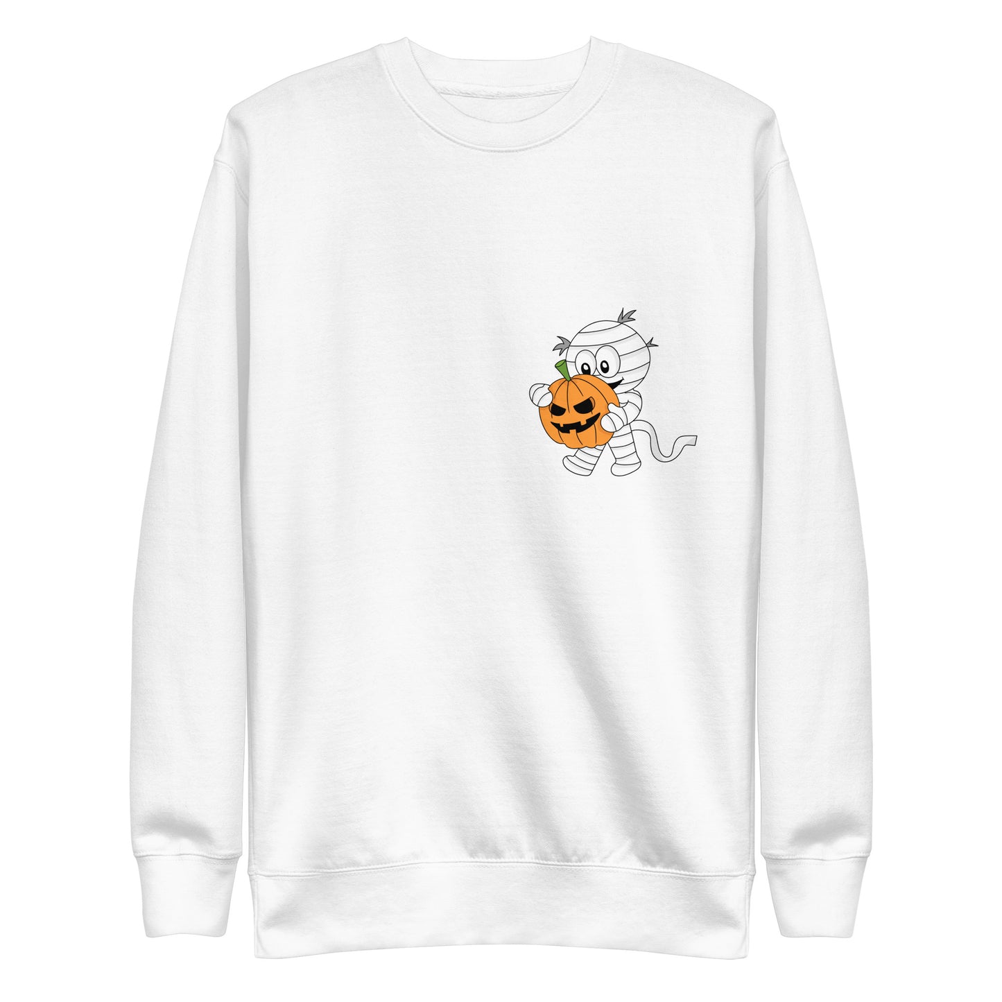 Little Skeleton Pumpkin Premium Sweatshirt 