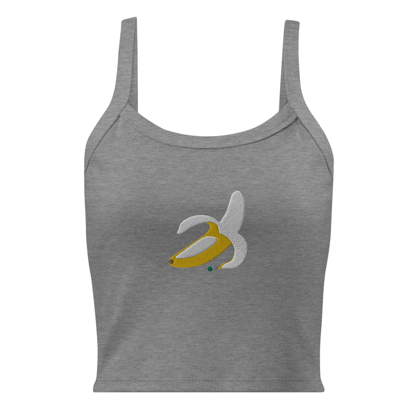 Banana style Women’s micro-rib tank top - LUDE fashion, streetwear, unique designs, custom apparel, gift ideas, trendy, eco-friendly, statement pieces, graphic tees, sustainable fashion, minimalist, pop culture, creative prints, bold designs, limited edition, casual wear, artistic, lifestyle