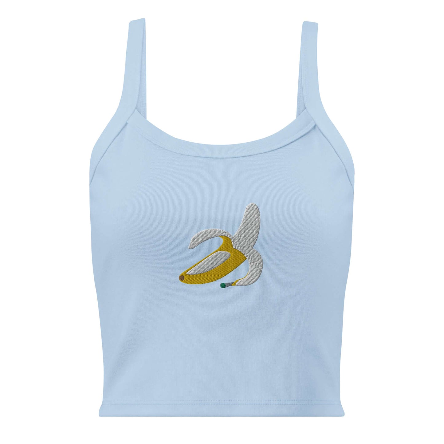 Banana style Women’s micro-rib tank top - LUDE fashion, streetwear, unique designs, custom apparel, gift ideas, trendy, eco-friendly, statement pieces, graphic tees, sustainable fashion, minimalist, pop culture, creative prints, bold designs, limited edition, casual wear, artistic, lifestyle