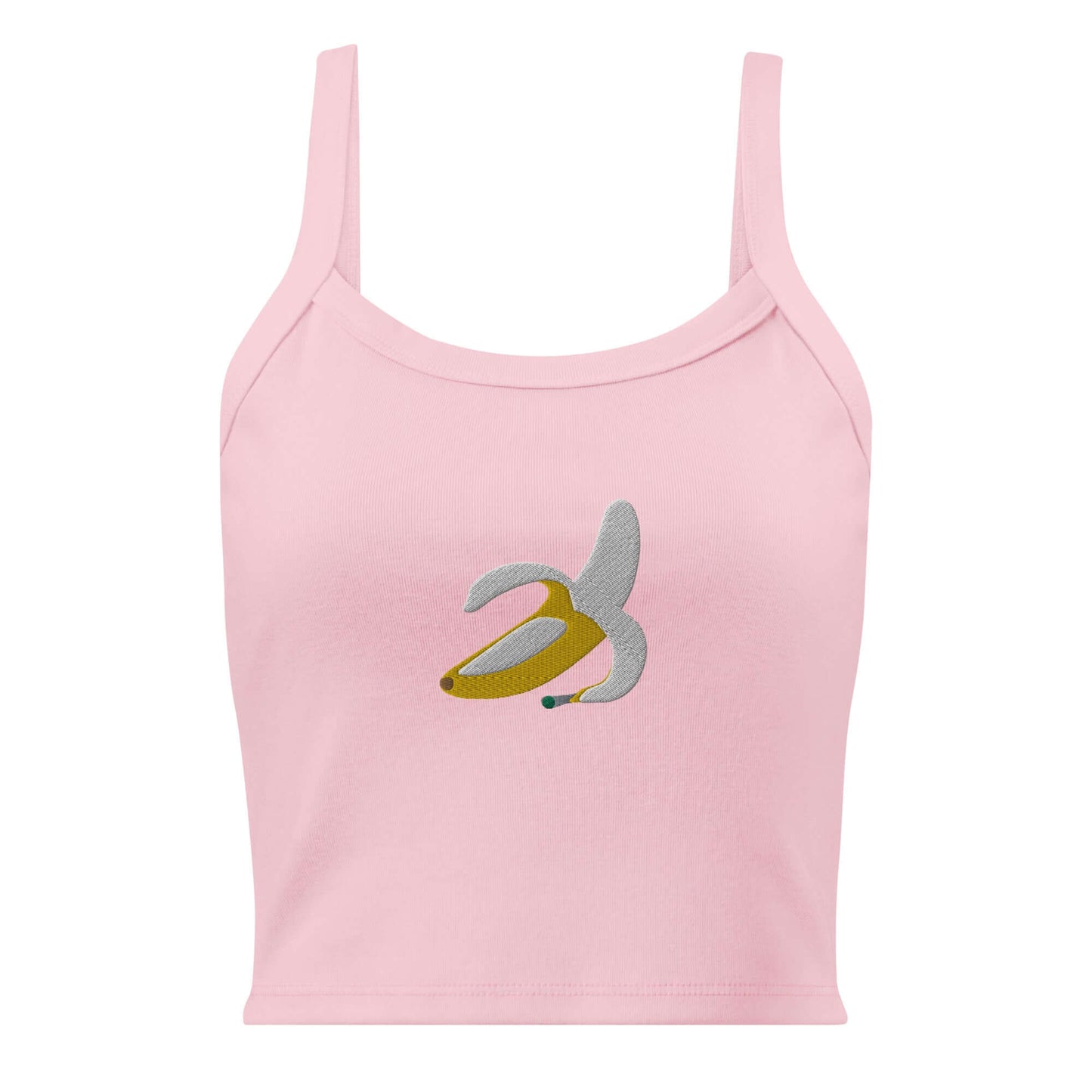 Banana style Women’s micro-rib tank top - LUDE fashion, streetwear, unique designs, custom apparel, gift ideas, trendy, eco-friendly, statement pieces, graphic tees, sustainable fashion, minimalist, pop culture, creative prints, bold designs, limited edition, casual wear, artistic, lifestyle